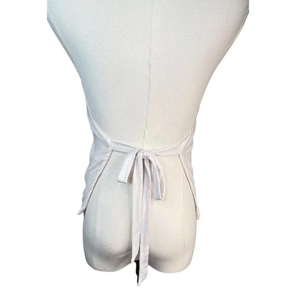 2/$30 AFRM M Halter Tie-Back Top Multicolor Polyester Spandex Blend - Picture 12 of 14